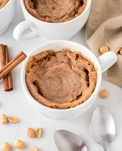Peanut Butter Cookie Mug Cake