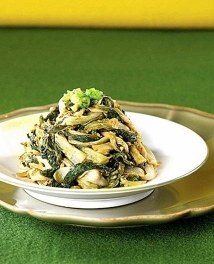 된장 우거지나물 만드는 법