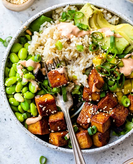 Tofu Poke Bowl