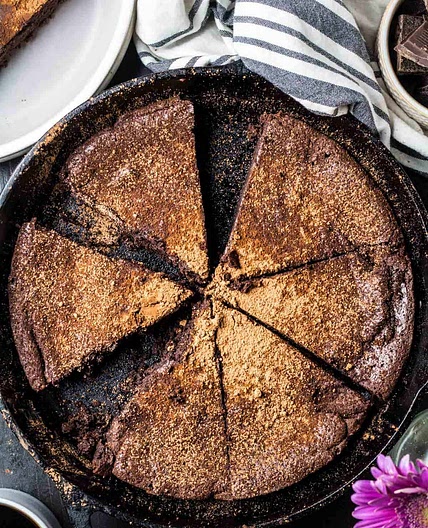 Keto Mocha Chocolate Cake