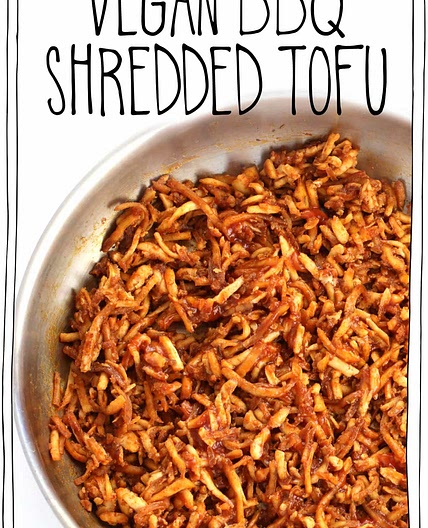 Vegan BBQ Shredded Tofu