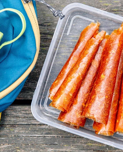 Chili Spiced Fruit Leathers (LA Fruit Cart Style!)