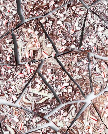 Swirled Peppermint Bark