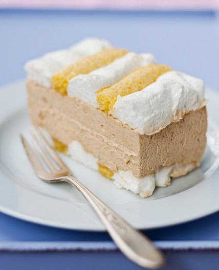 Kardinalschnitten mit Mokkasahne