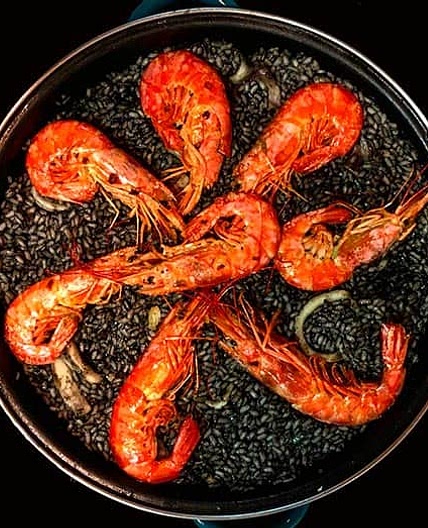 Arroz negro receta