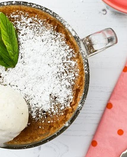 Gingerbread Mug Cake