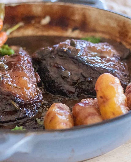 Slow Cooked Beef Cheeks