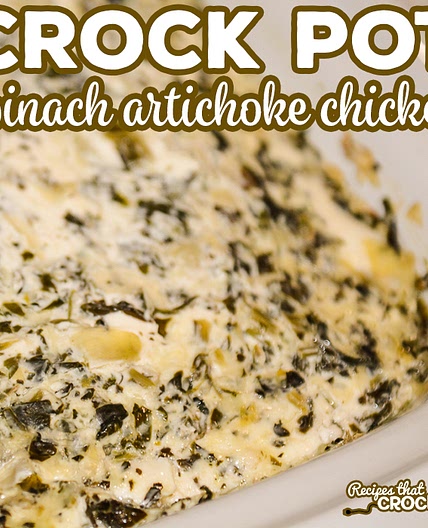 Crock Pot Spinach Artichoke Chicken (Low Carb)