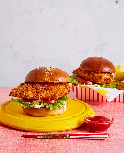 KFC Zinger Burgers | Slimming & Weight Watchers Friendly