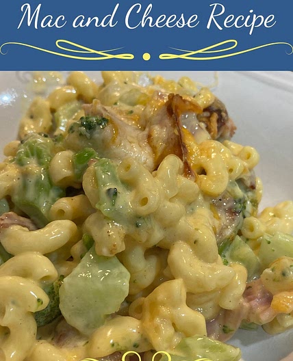 Baked Loaded Velveeta Mac and Cheese Recipe