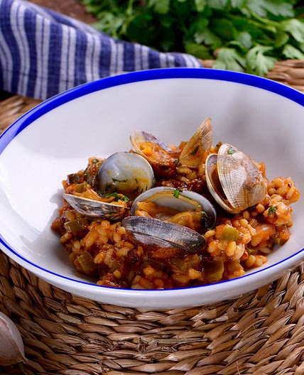 Arroz con almejas