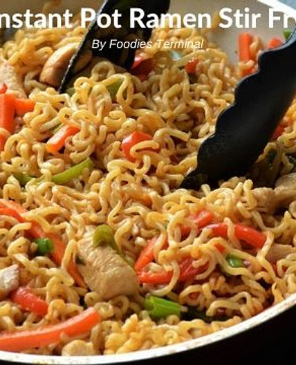 Instant Pot Ramen Stir Fry