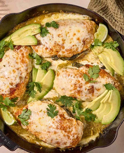Skillet Green Chile Chicken