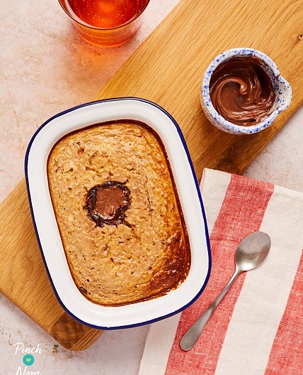 Nutella Baked Oats | Slimming & Weight Watchers Friendly