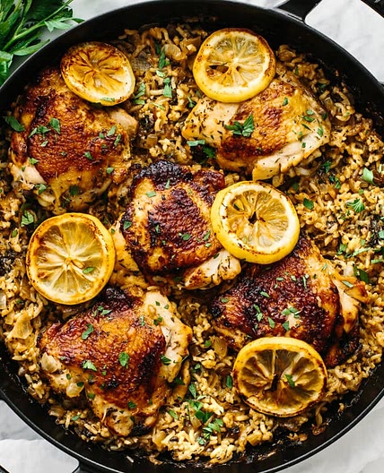 Best Chicken and Rice (One Pan)