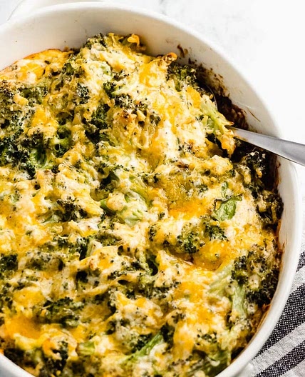 Keto Broccoli Cheese Casserole