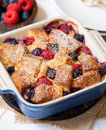 Very Berry Bread Pudding