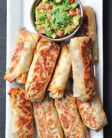 Baked Southwestern Egg Rolls