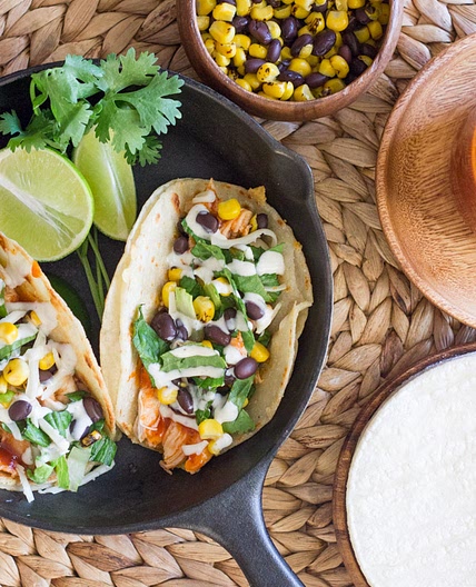 BBQ Chicken Tacos