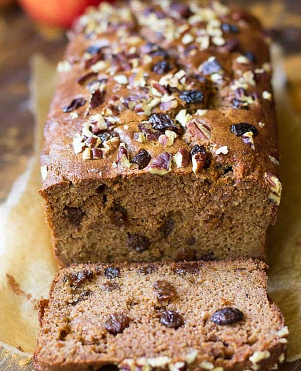 Hearty Cinnamon Raisin Paleo Breakfast Bread