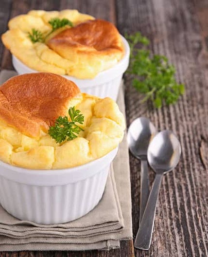 Gruyère Cheese Soufflé