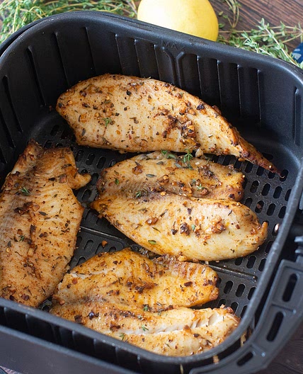 Air Fryer Fish Recipe (No Breading)