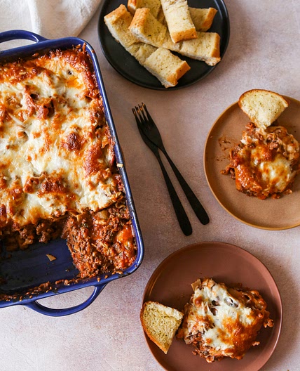 The Easiest Lazy Lasagna
