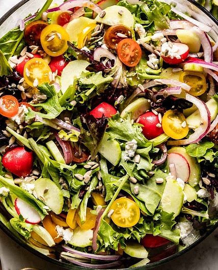 Spring Mix Salad Recipe