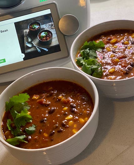 Mexican Black Bean Soup🌽