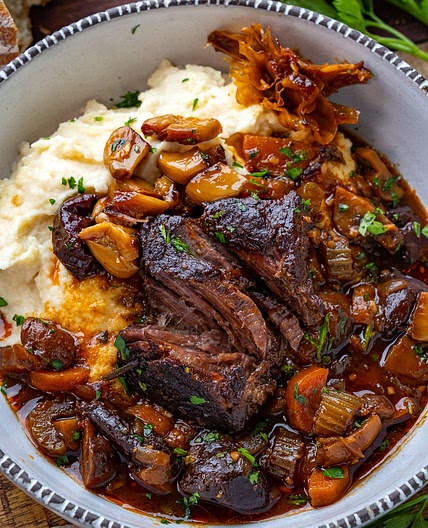 French Style Braised Short Ribs