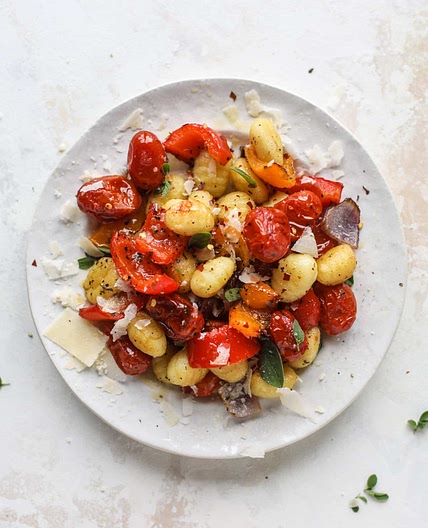 Sheet Pan Gnocchi and Vegetables