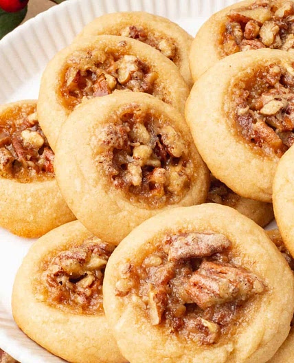 Soft & Chewy Pecan Pie Cookies