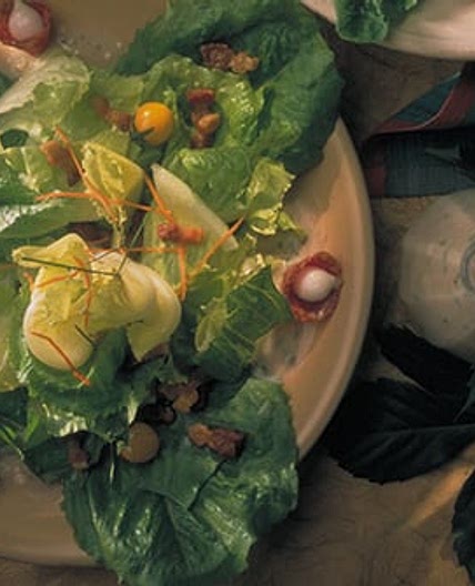 Auvergne Style Salad with Bacon Bits