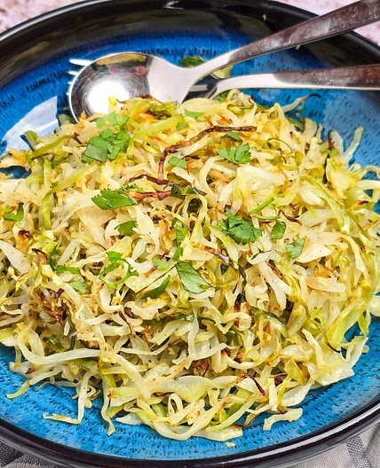 Oven Roasted Cabbage