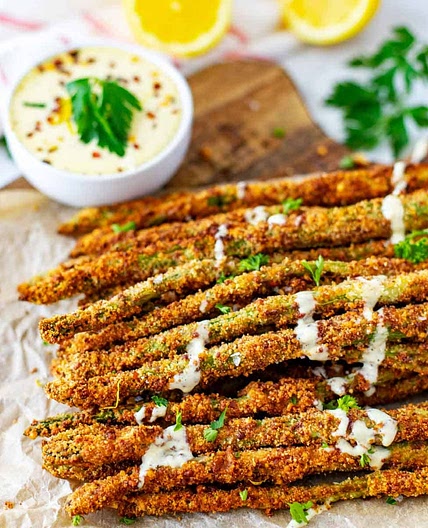 Keto Asparagus Fries