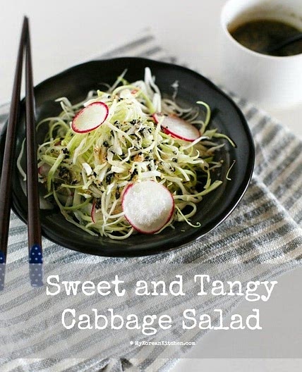 Sweet and Tangy Cabbage Salad