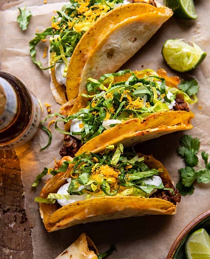 Homemade Cheesy Gordita Crunch Taco