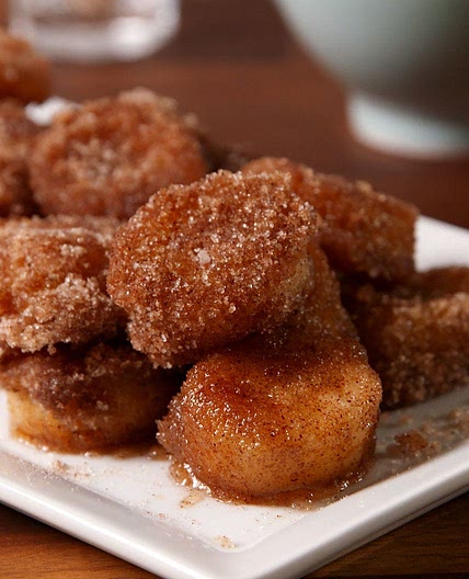 Churro Banana Bites