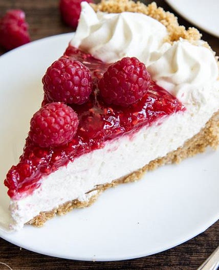 Raspberry Cream Pie