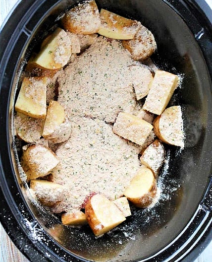 Crockpot Steak and Potatoes