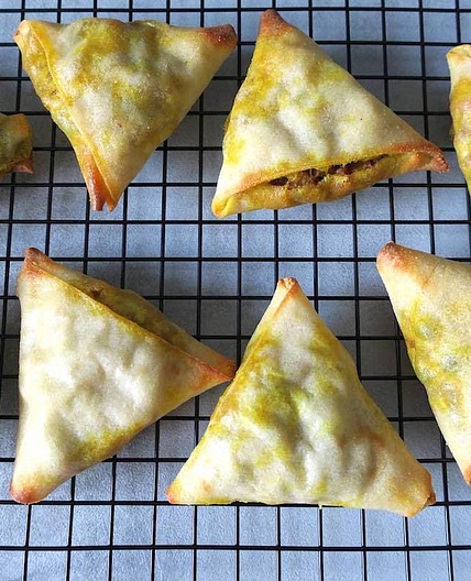 Keto Vegetable Samosas