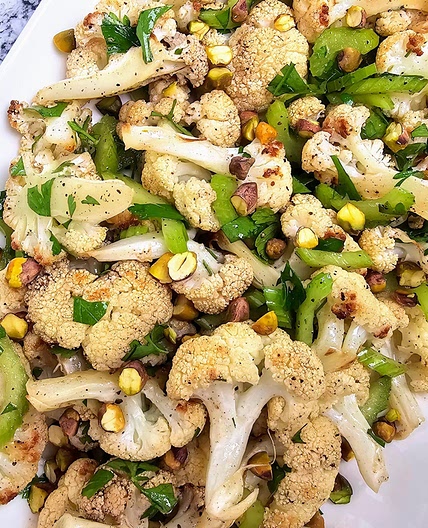 Roasted Cauliflower Salad