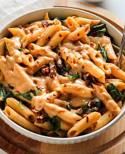 Creamy Sun-Dried Tomato Pasta