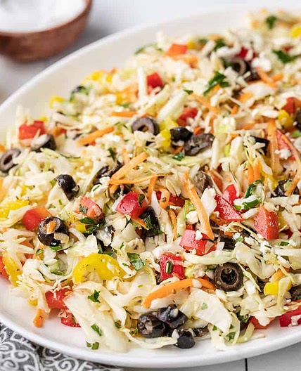Mediterranean Coleslaw