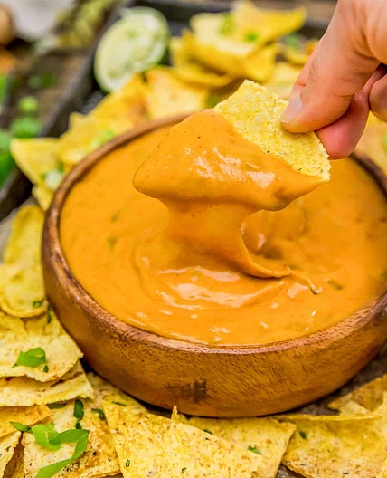Nut Free Vegan Nacho Cheese Sauce