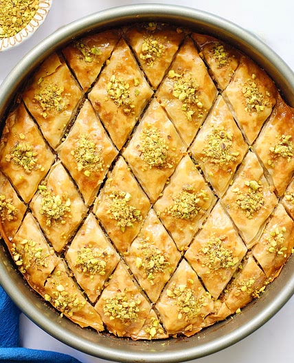 Delicious Homemade Pistachio Baklava
