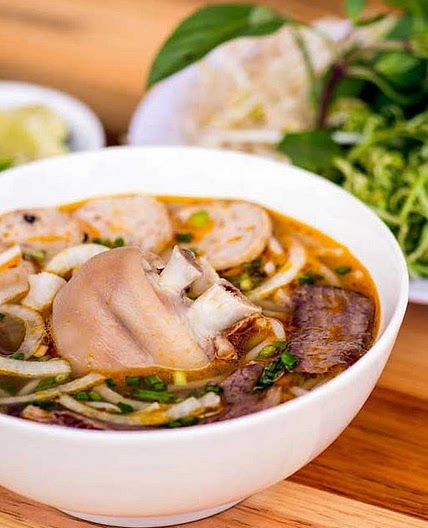 Traditional Vietnamese Hue Style Beef Noodle Soup Recipe