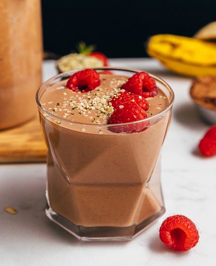 Chocolate Protein Shake (Protein Powder-Free!)