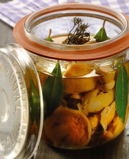 Champignons en conserve