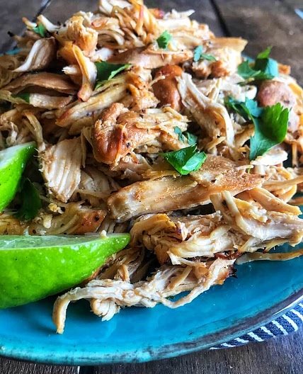 Slow Cooker Chicken Carnitas